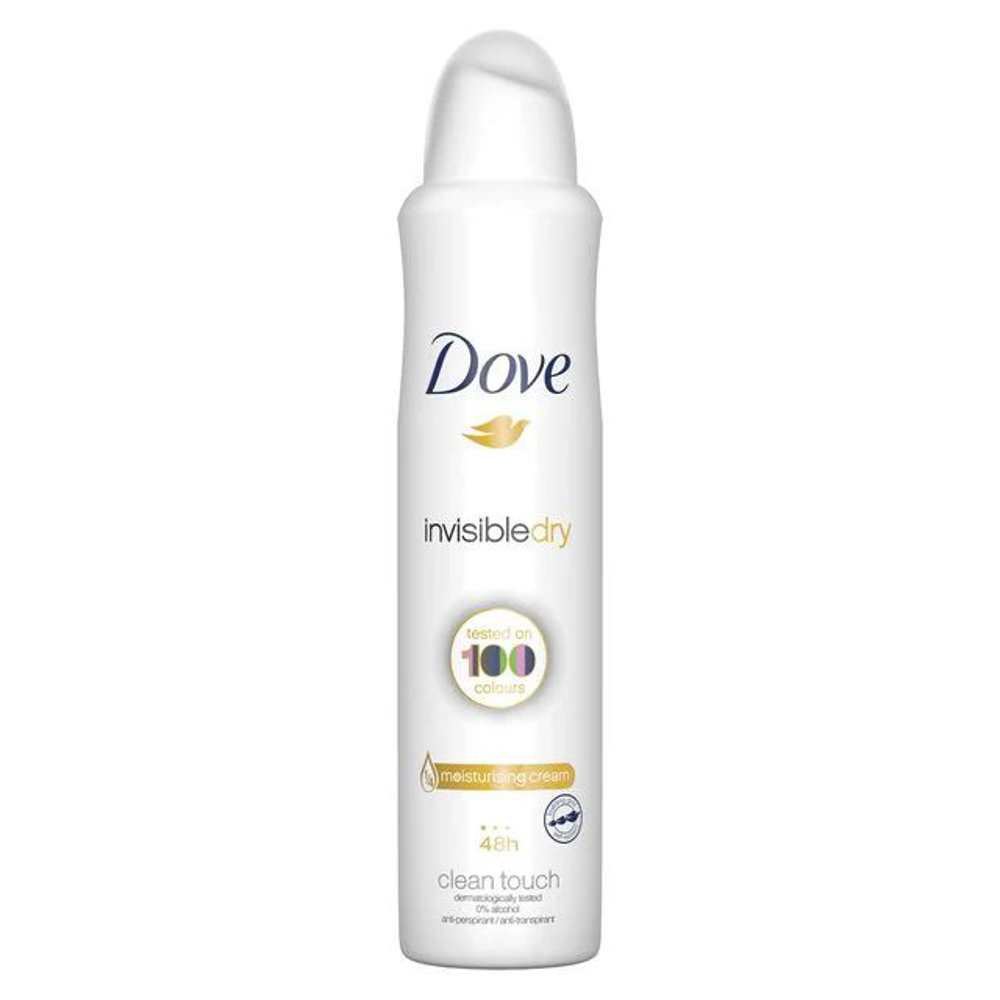 Picture of Dove Invisible Dry Clean Touch Deodorant Spray 250ML