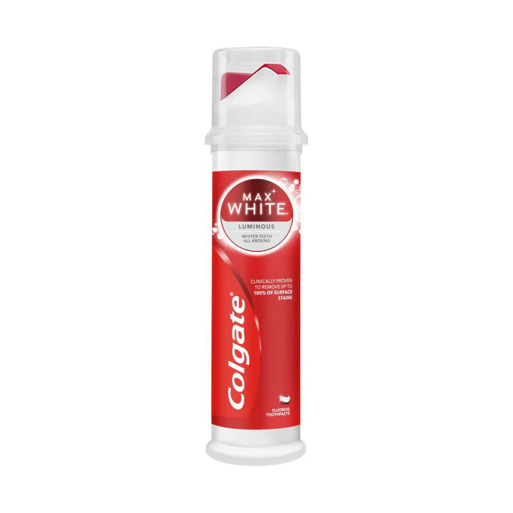 Picture of Colgate Max White Luminous Tooth Paste Pump 100ml
