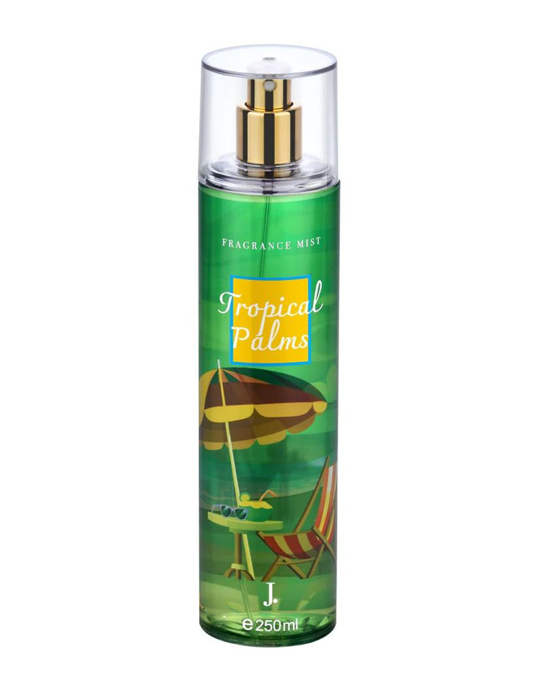 Picture of J. Tropical Palms Fragrance Body Mist 250ML