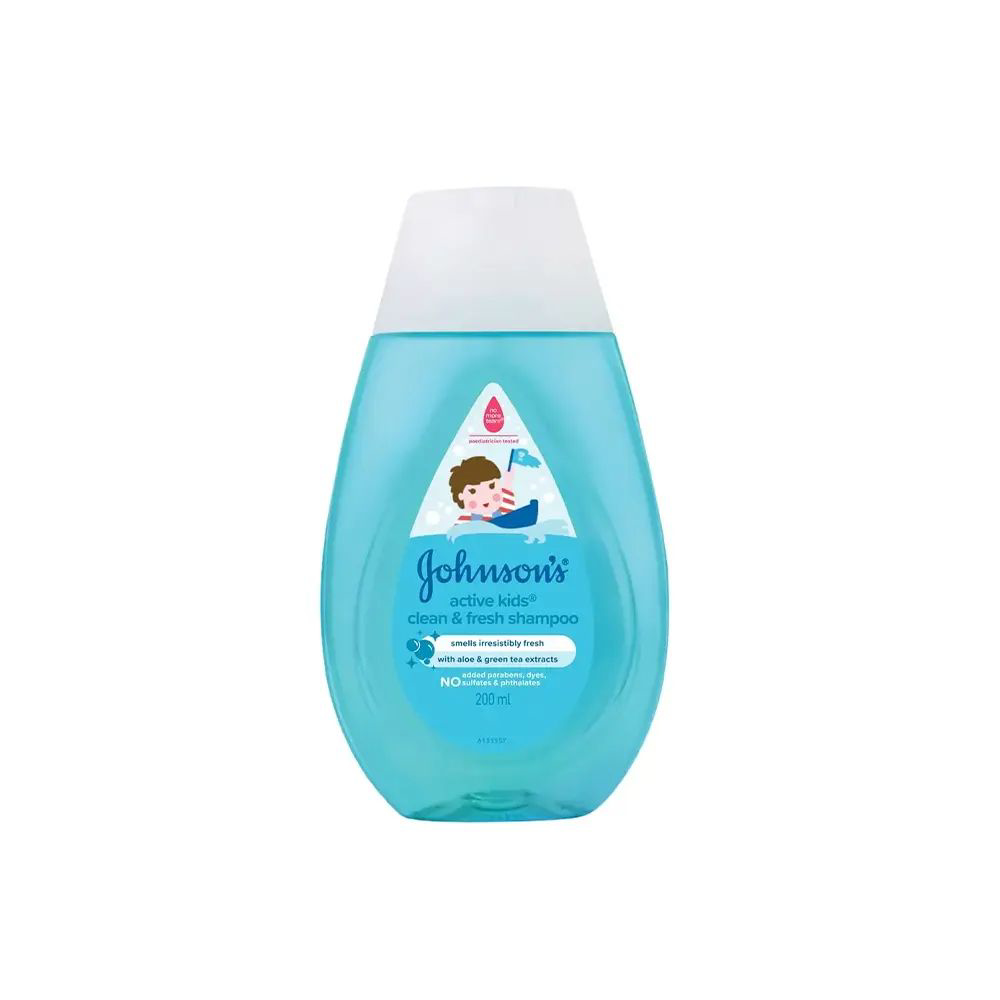 Picture of Johnsons Kids Active Cleans & Fresh Shampoo 100ml