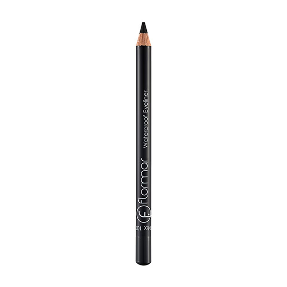 Picture of Flormar Waterproof Liner Pencil 101 Ice Black 1.14gm