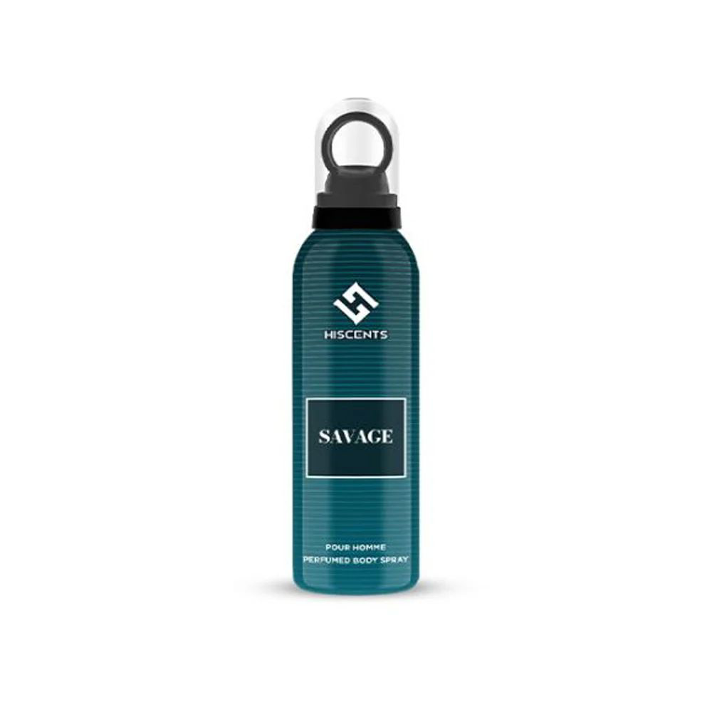 Picture of Hiscents Savage Perfumed Body Spray 200ML