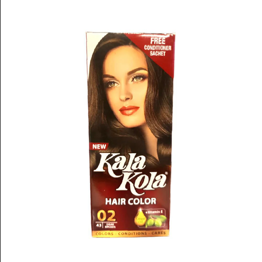 Picture of Kalakola Hair Colour Dark Brown 02 100ml