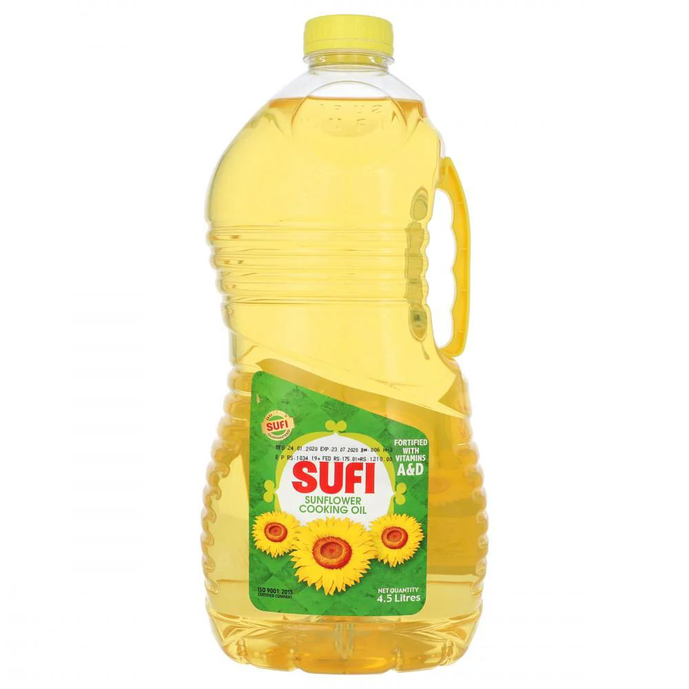 Picture of Sufi Sunflower Cooking Oil 4.5ltr