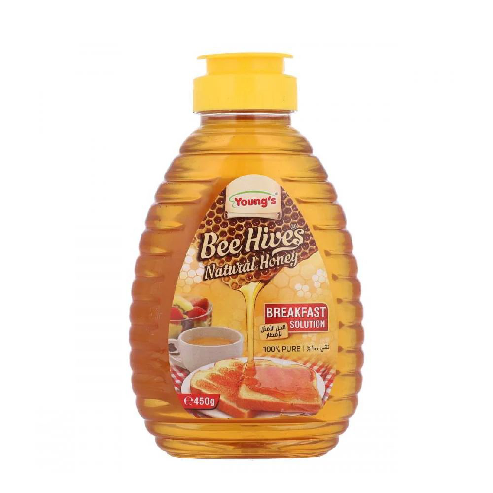 Picture of Young's Bee Hives Natural Honey 450gm