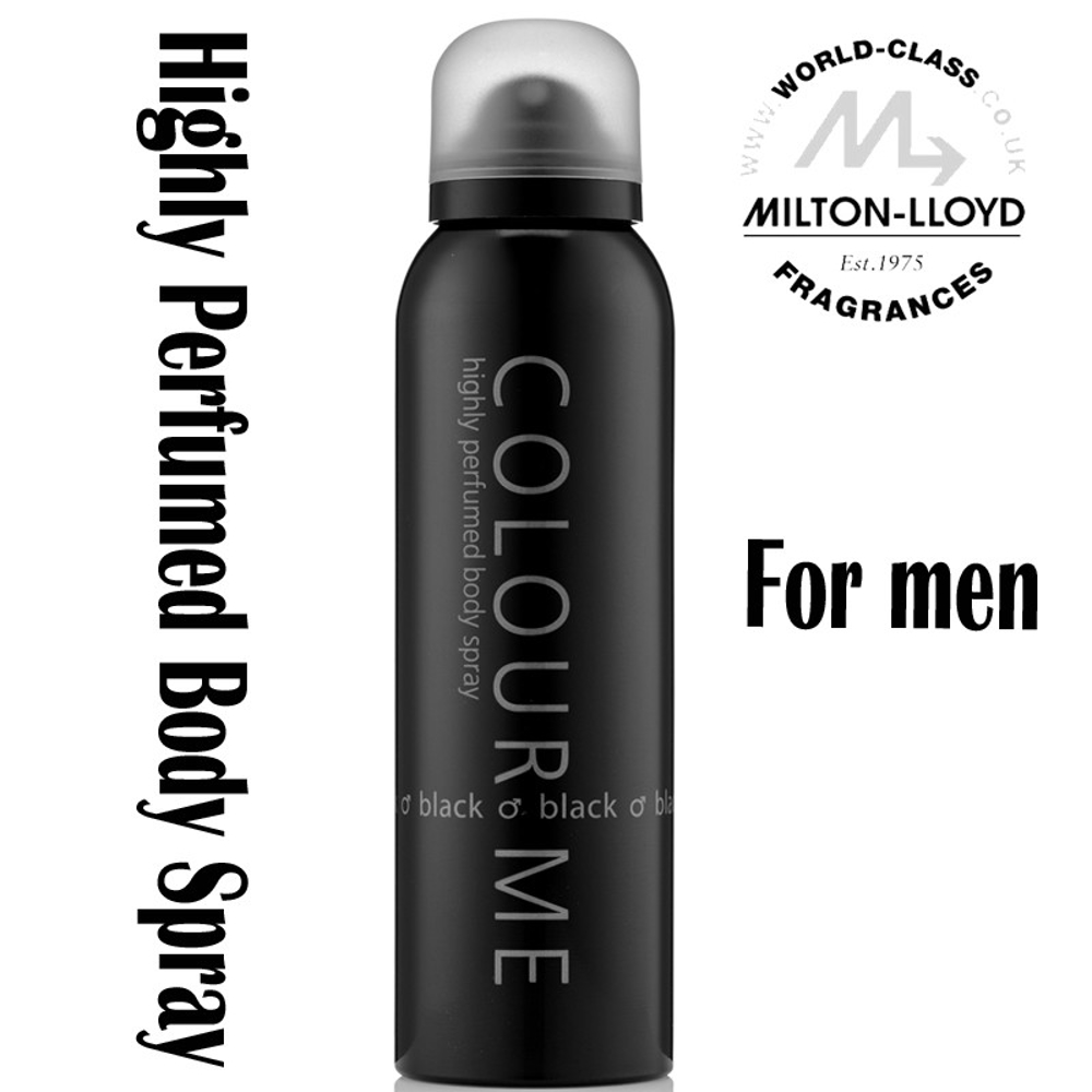 Picture of Colour Me Black Perfumed Body Spray 150ML