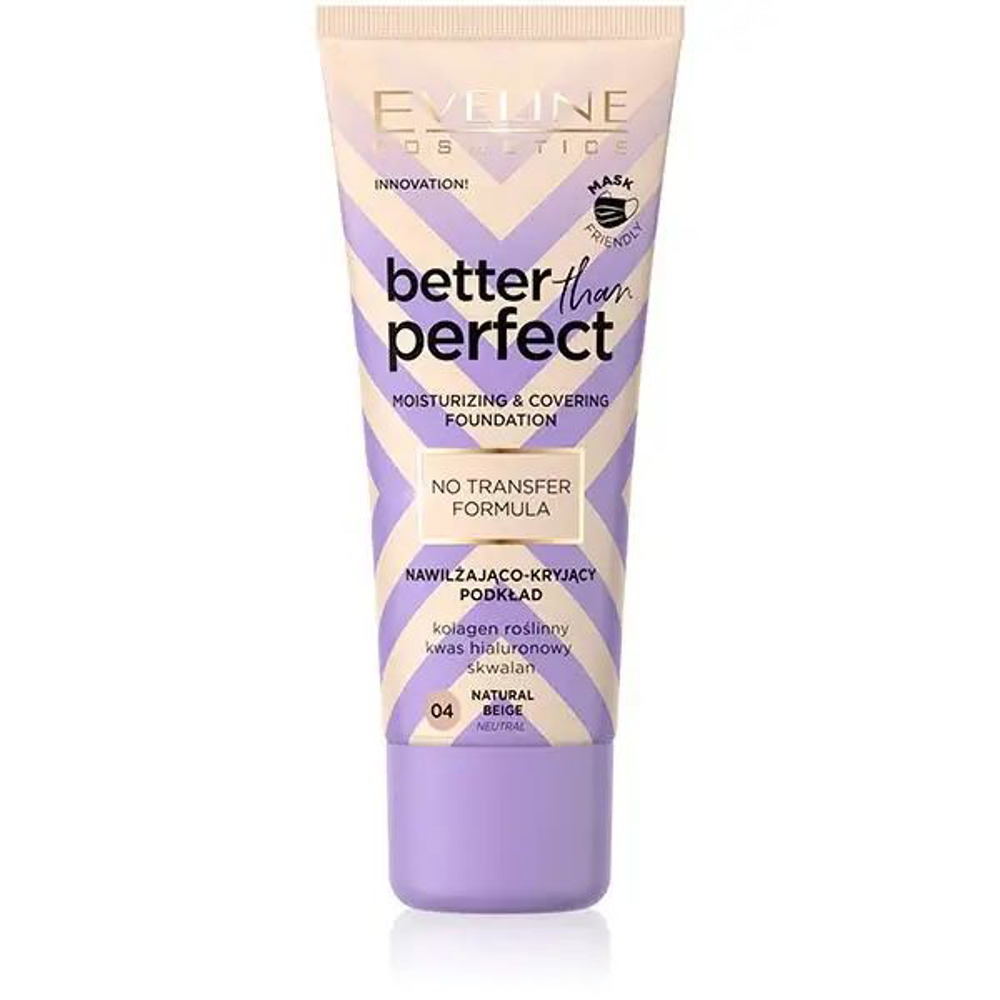 Picture of Eveline Better Than Perfect Foundation #04 30ML
