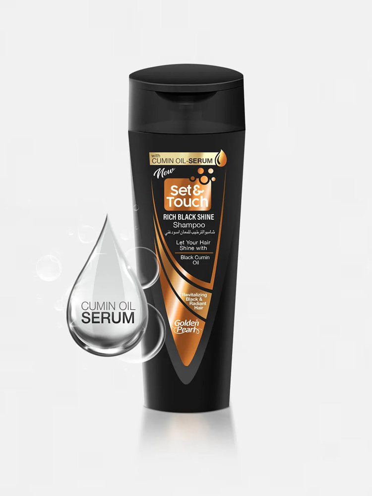 Picture of Golden Pearl Set & Touch Rich Black Shine Shampoo 360ML