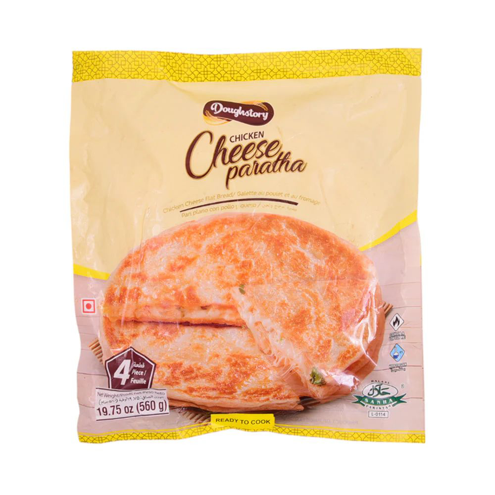 Picture of Doughstory Chicken Cheese Paratha 4Pcs 560GM
