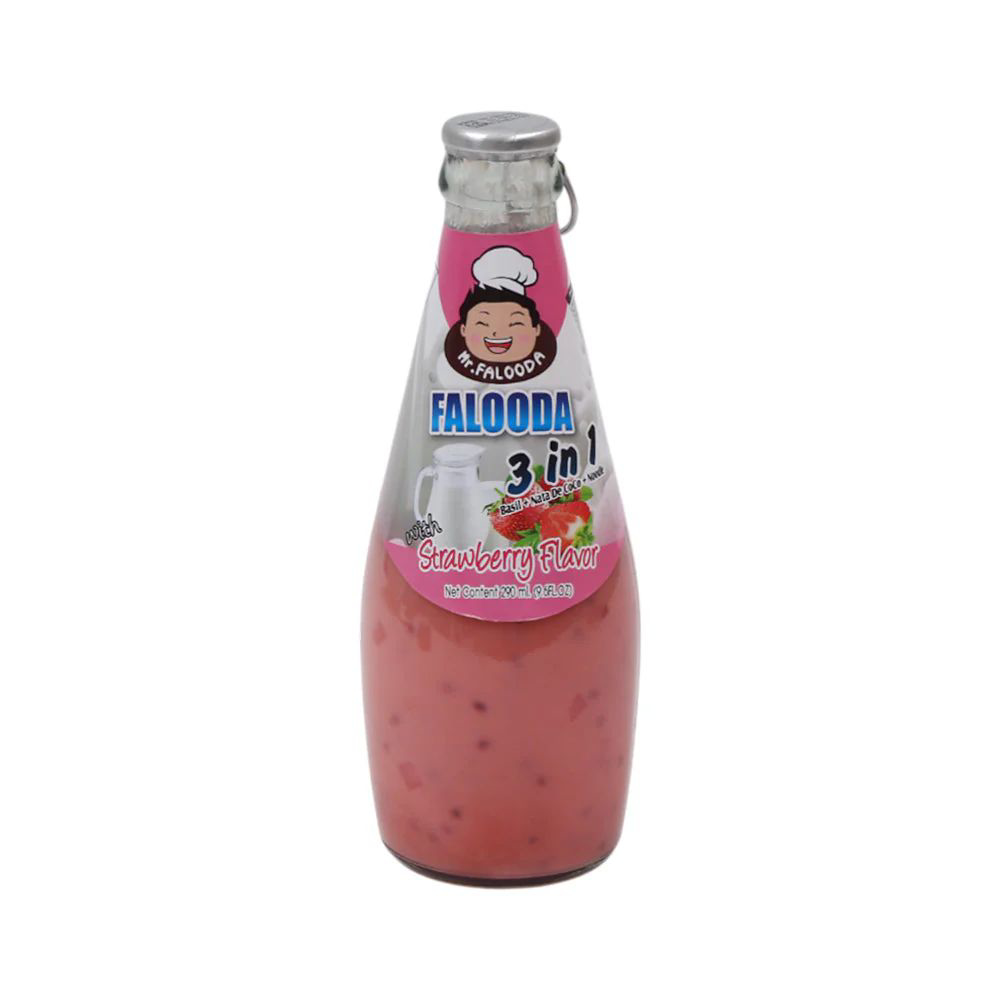 Picture of Falooda With Strawberry Flavor Drink 290ML