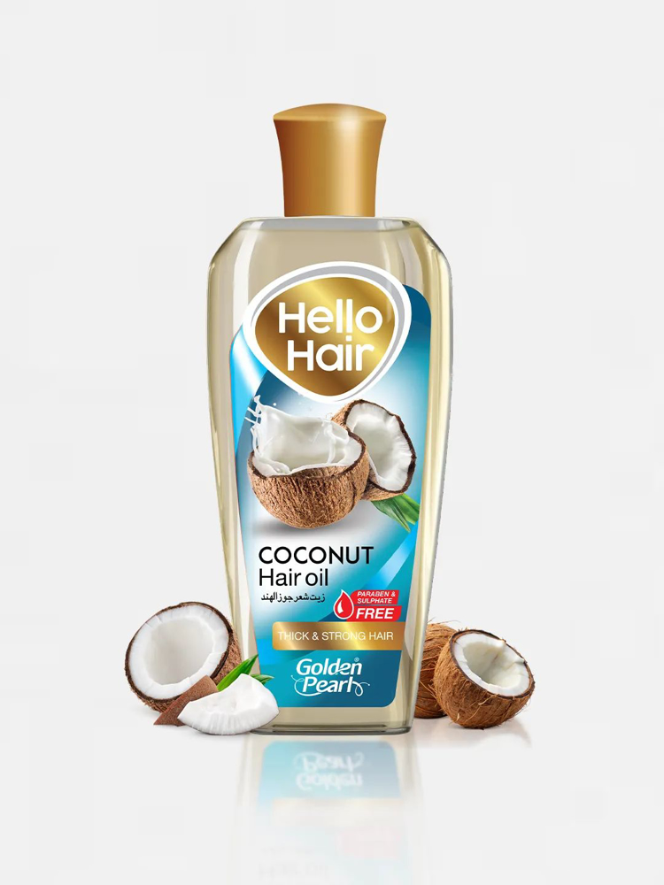 Picture of Golden Pearl Hello Hair Coconut Hair Oil 200ML
