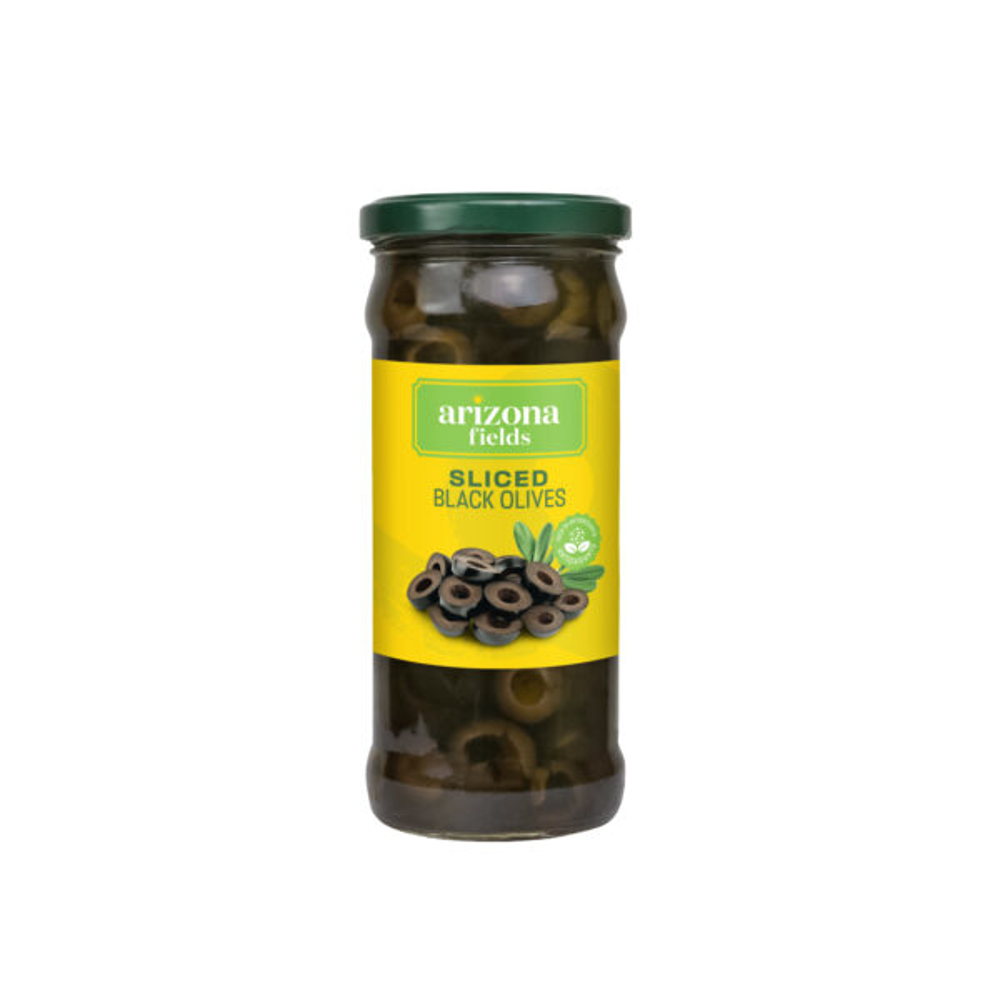 Picture of Arizona Fields Sliced Black Olives 370gm