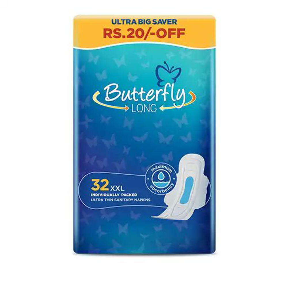 Picture of Butterfly Big Saver Long Ultra Thin Xxl 32pads