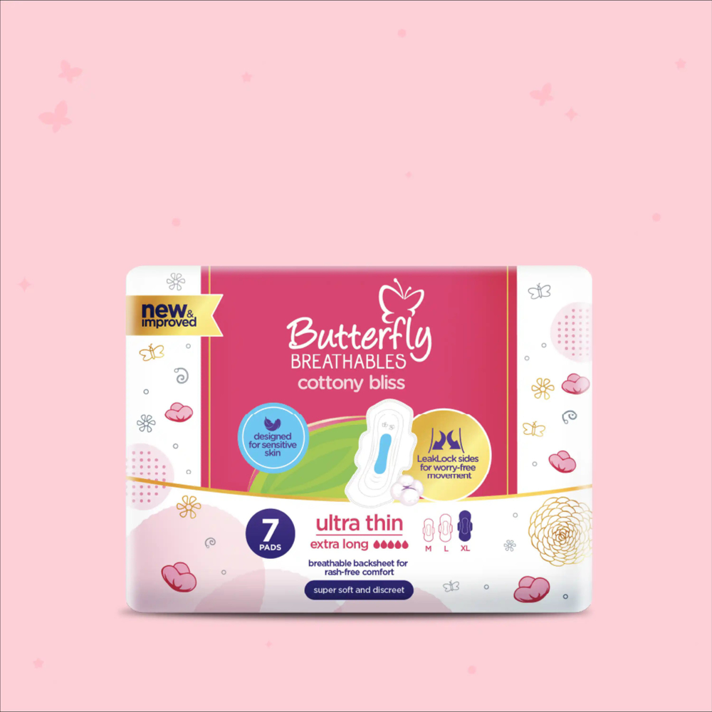 Picture of Butterfly Breathables Cottony Bliss Ultra Thin 7 Pads