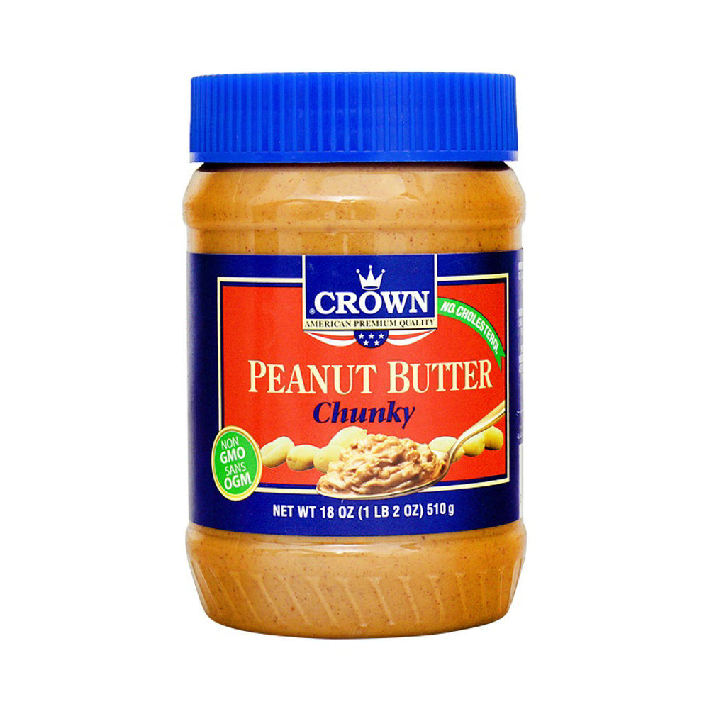Picture of Crown Peanut Butter Chunky 510gm