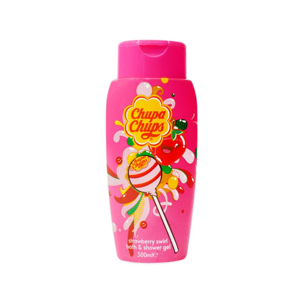 Picture of Chupa Chups Strawberry Swirl Bath & Shower Gel 300ml