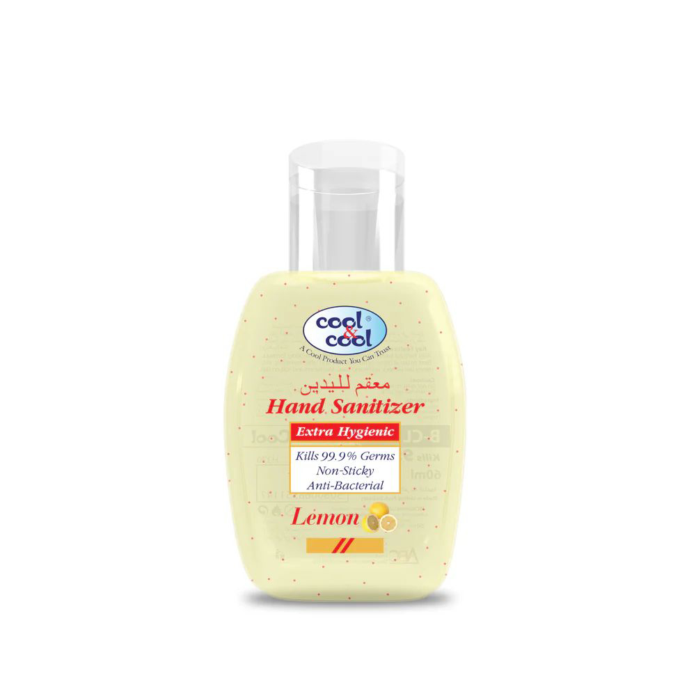Picture of Cool & Cool Hand Sanitizer Extra Hygienic Lemon 60ml