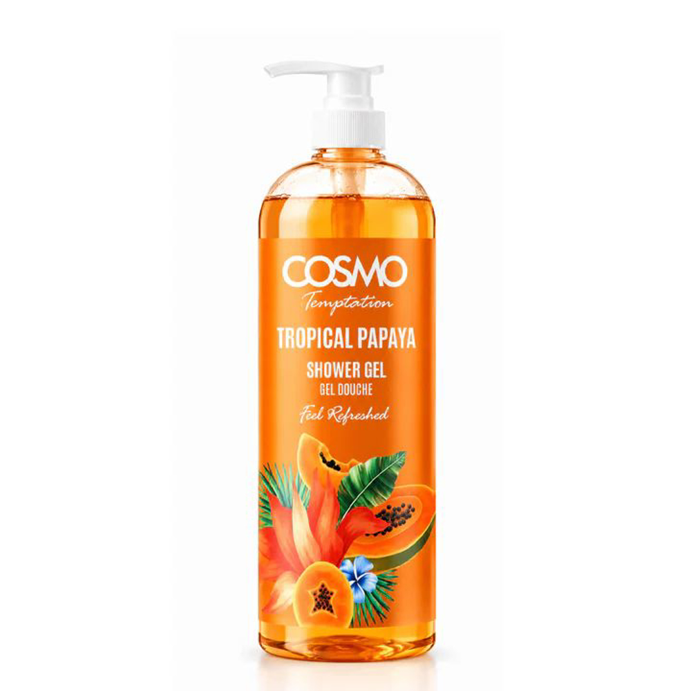 Picture of Cosmo Temptation Tropical Papaya Shower Gel 500ml