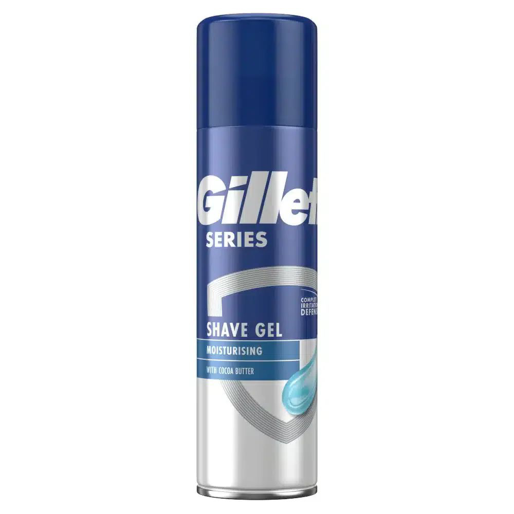 Picture of Gillette Moistuising With Coca Butter Shave Gel 200ml
