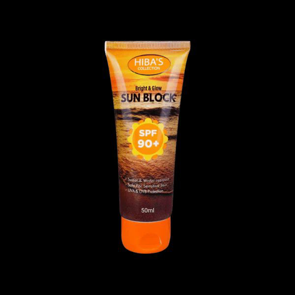 Picture of Hiba's Bright And Glow Sun Block Spf 90 50ml