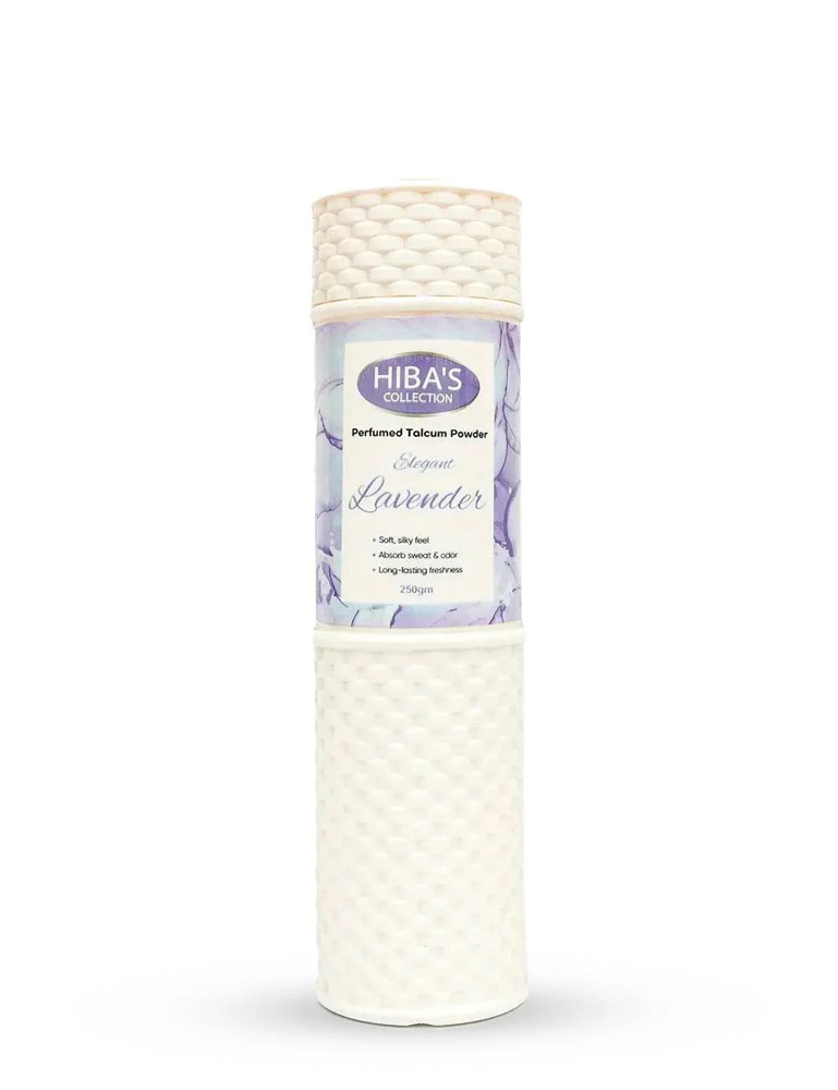 Picture of Hiba's Elegant Lavender Talcum Powder 125 Gm