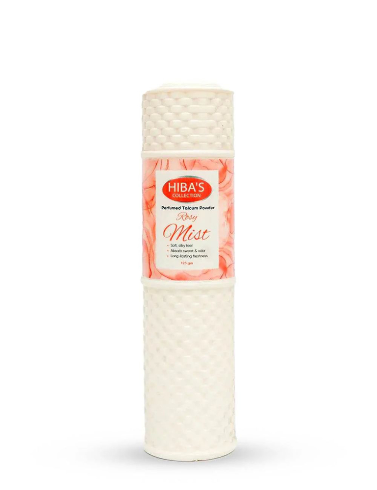 Picture of Hiba's Rosy Mist Talcum Powder 125 Gm