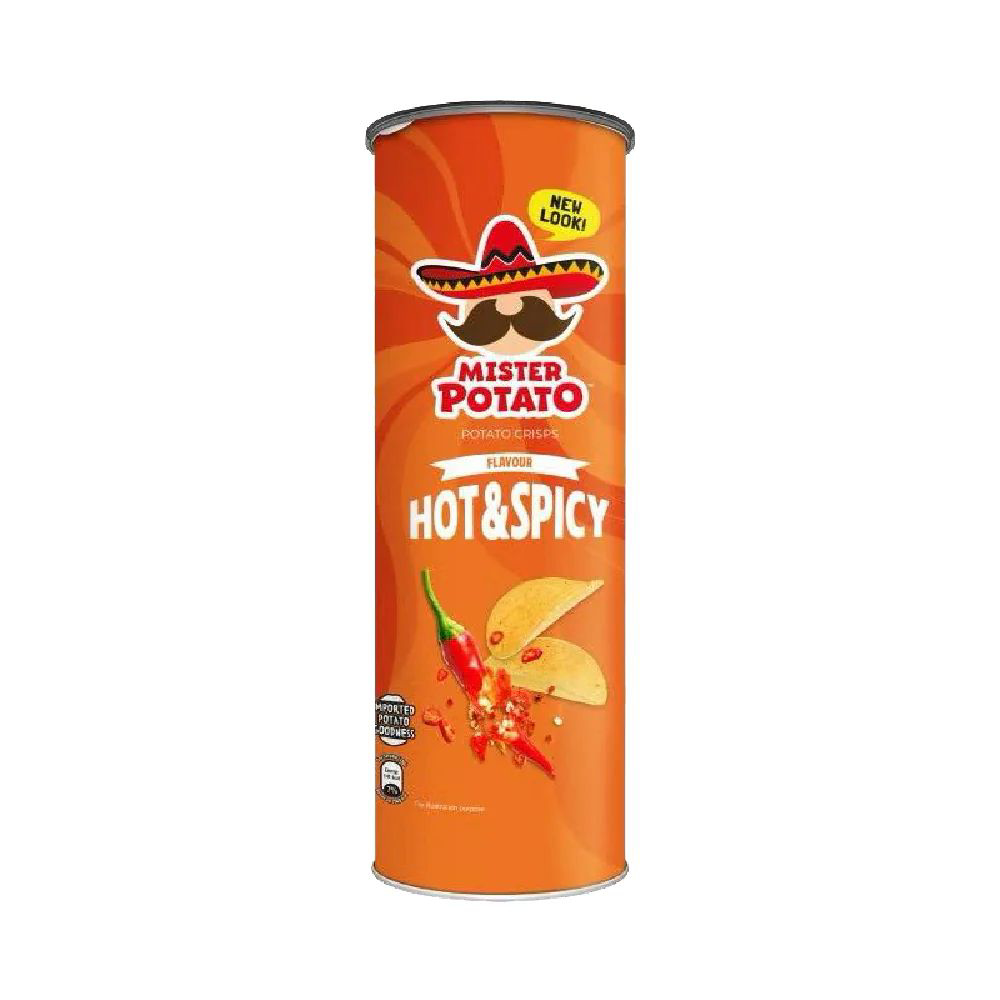 Picture of Mr Potato Hot & Spicy Crisps 100gm