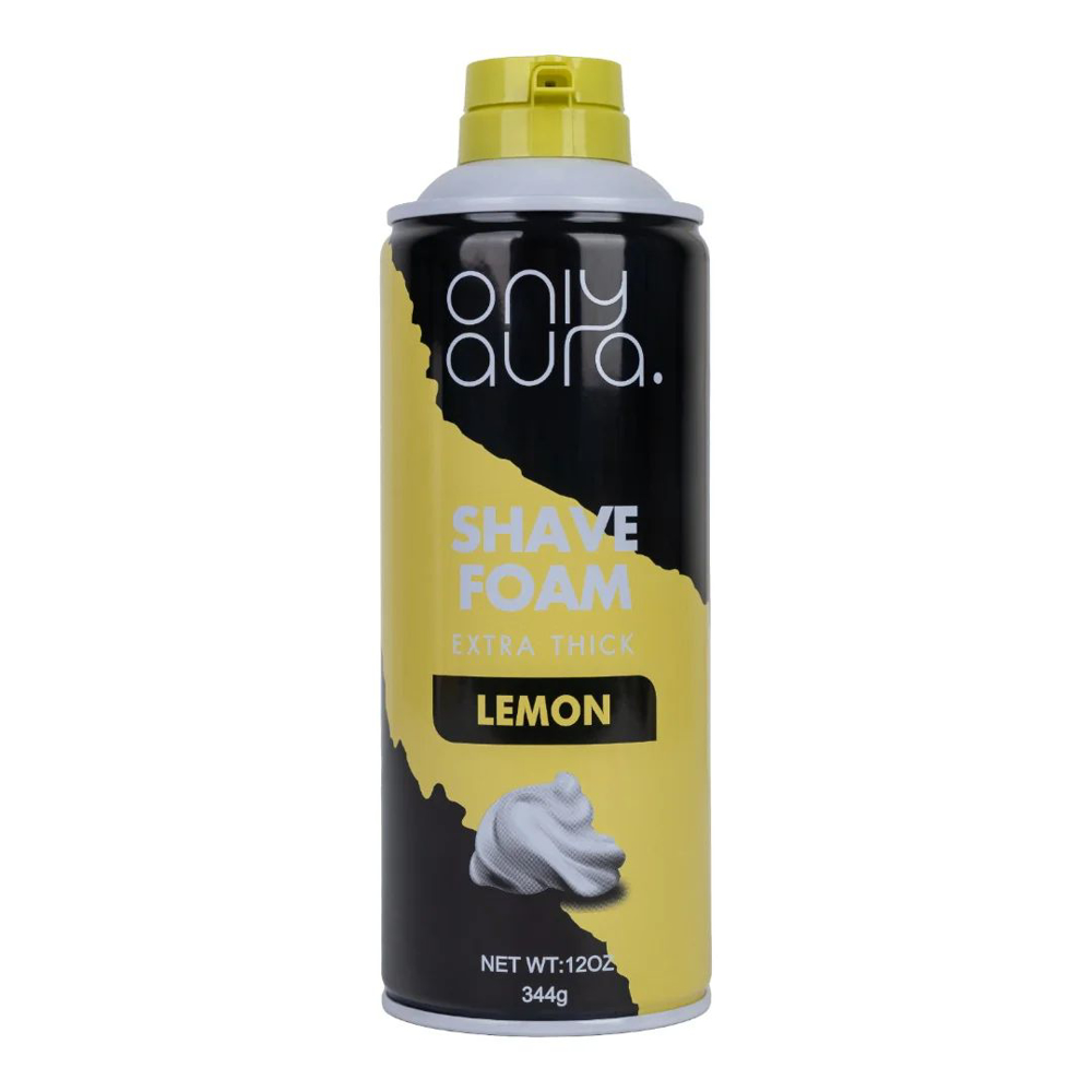 Picture of Only Aura Lemon Shave Foam 334gm