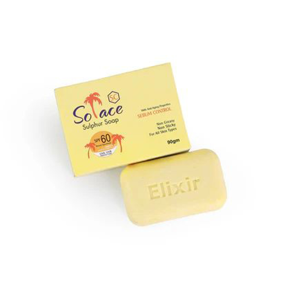 Picture of Solace Sebum Control Sulphur Soap 90gm