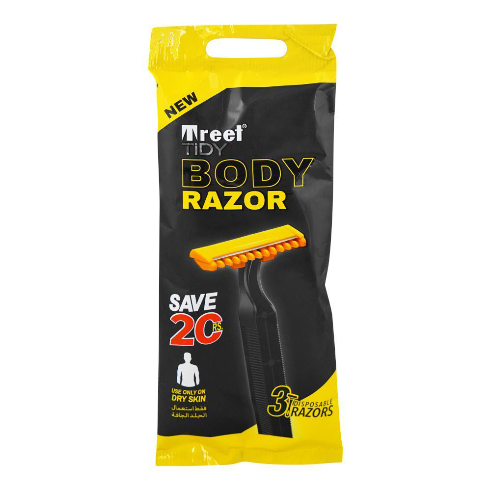 Picture of Treet Tidy Body Razor 3 Piece