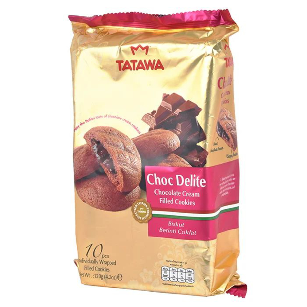 Picture of Tatawa Choc Dlite Chocolate Filling Cookies 120gm
