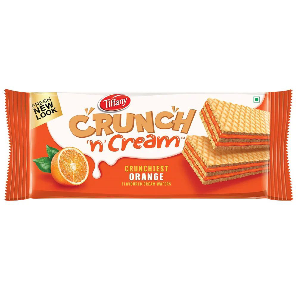 Picture of Tiffany Crunch Wafers Orange 135gm