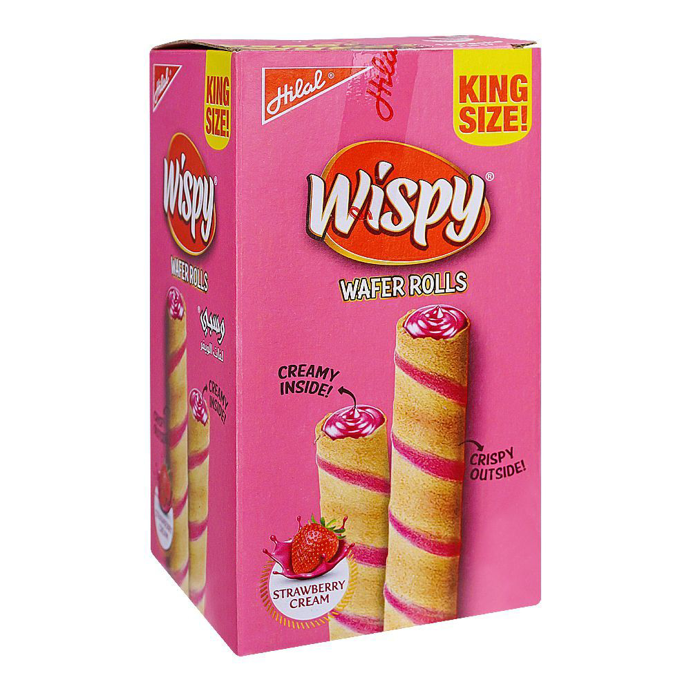 Picture of Hilal Wispy Strawberry Wafer Roll 18GM