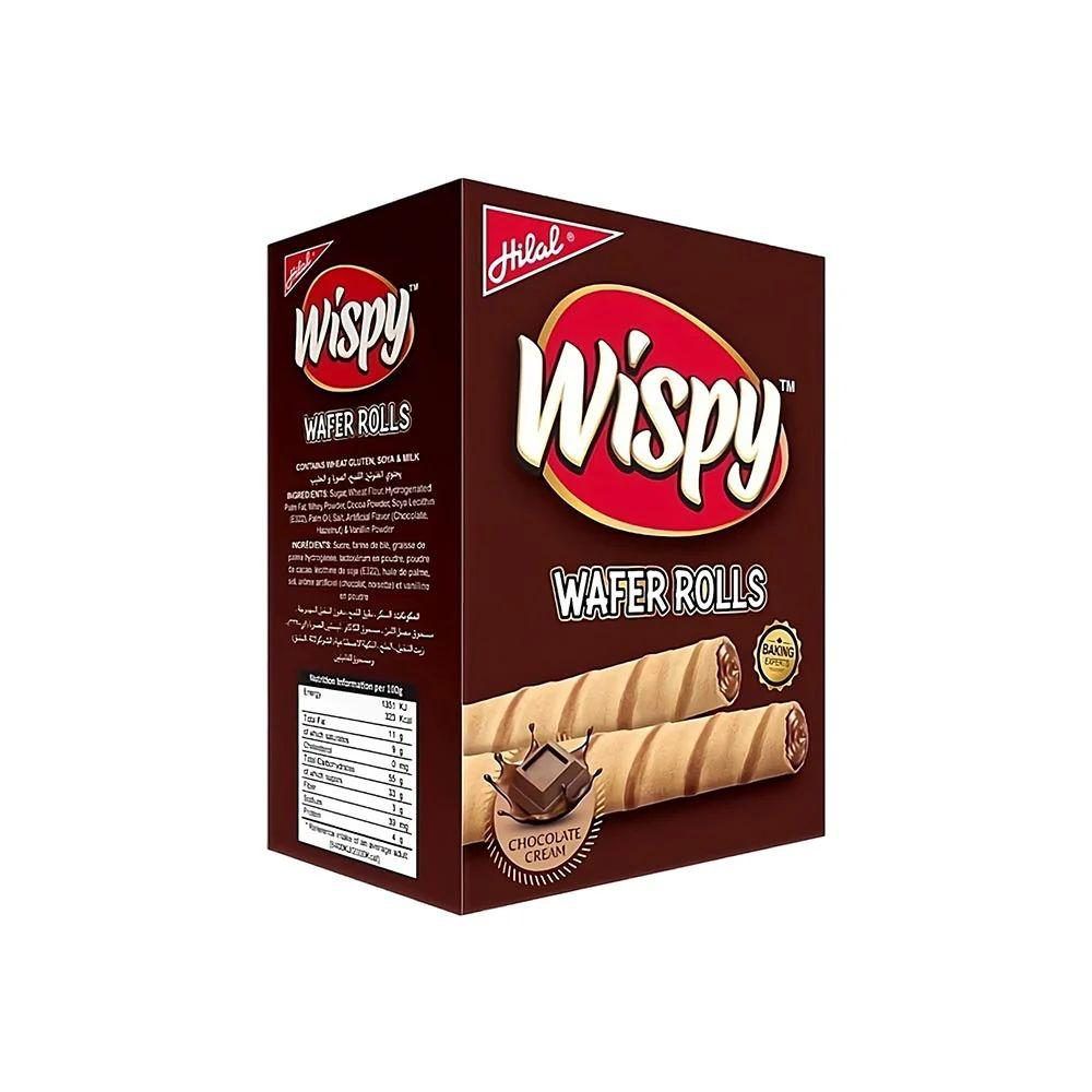 Picture of Hilal Wispy Chocolate Wafer Roll 8GM