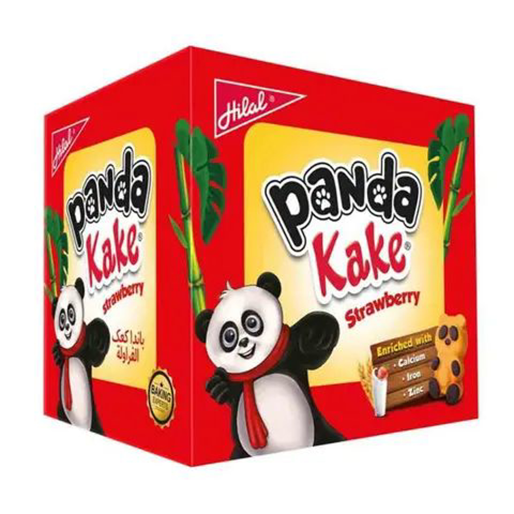Picture of Hilal Panda Cake Strawberry 26GM