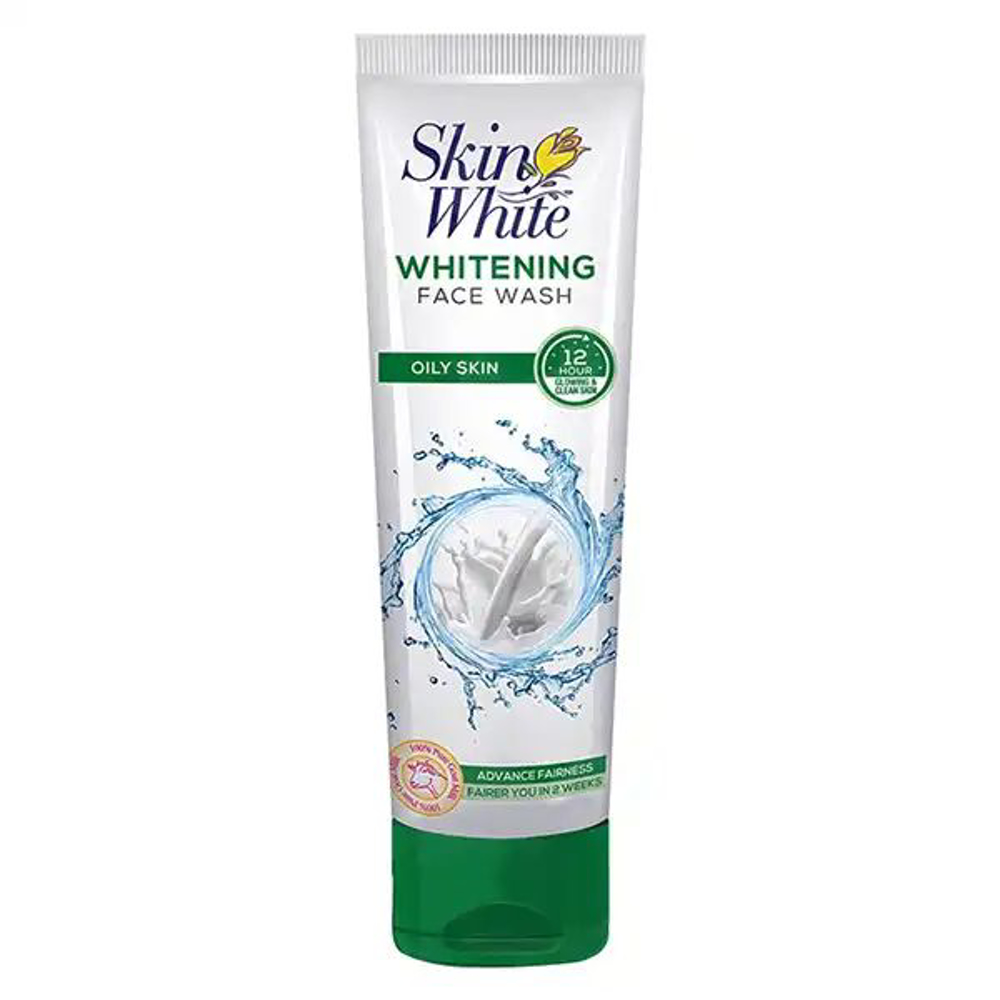 Picture of Skin White Whitening Face Wash Oily Skin Green 60ML