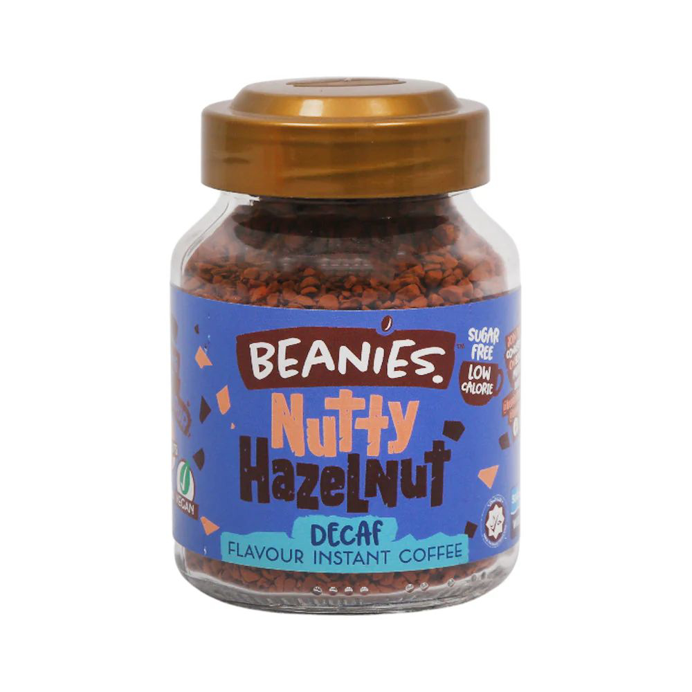 Picture of Beanies Decaf Nutty Hazelnut Flavour Instant Coffee 50gm