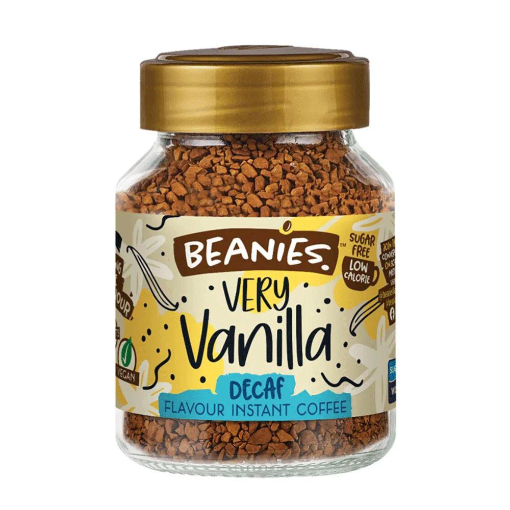 Picture of Beanies Decaf Very Vanilla Flavour Instant Coffee 50gm