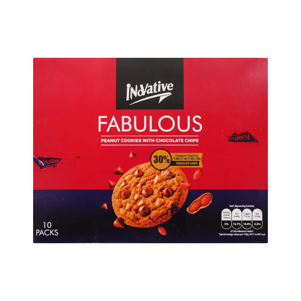 Picture of Inovative Fabulous Peanut Cookies With Chocolate Chip 26gm