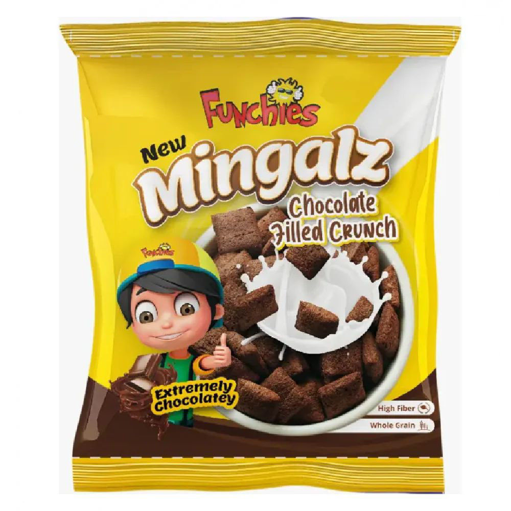 Picture of Mingalz Chocolate Filled Crunch 125gm