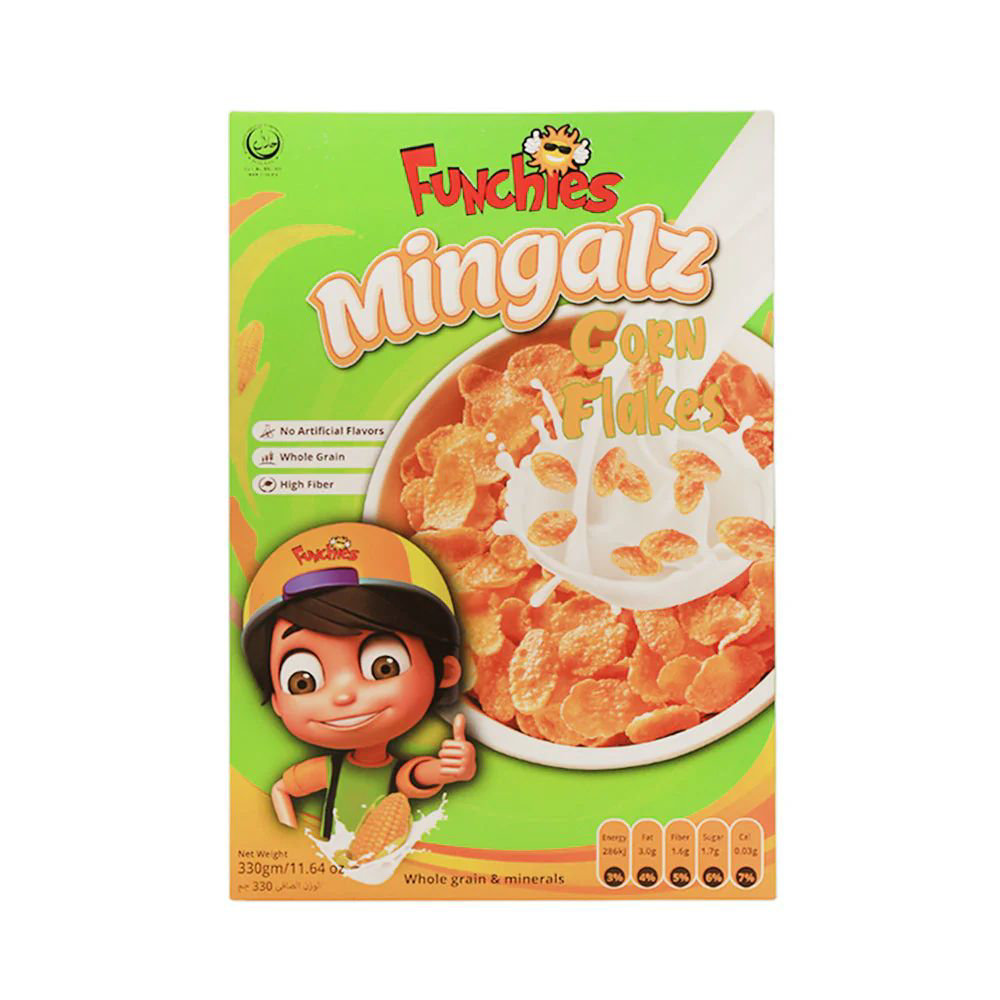 Picture of Mingalz Corn Flakes 330gm