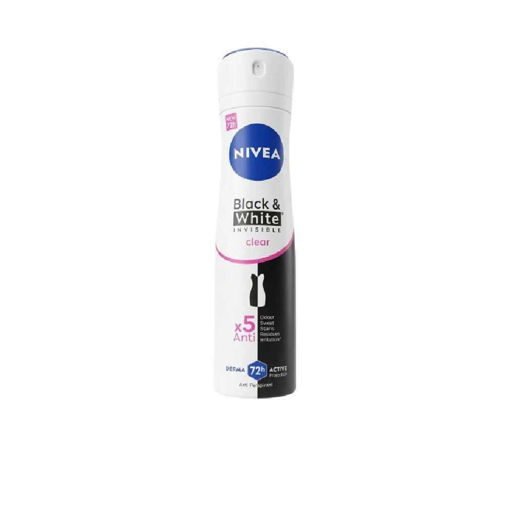 Picture of Nivea Woman Black & White Clear Body Spray 150ml