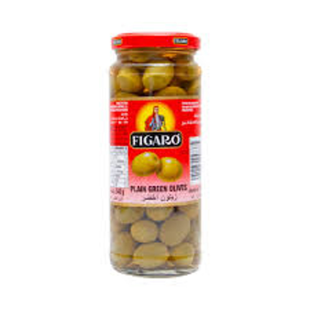 Picture of Figaro Plain Green Olives 200g