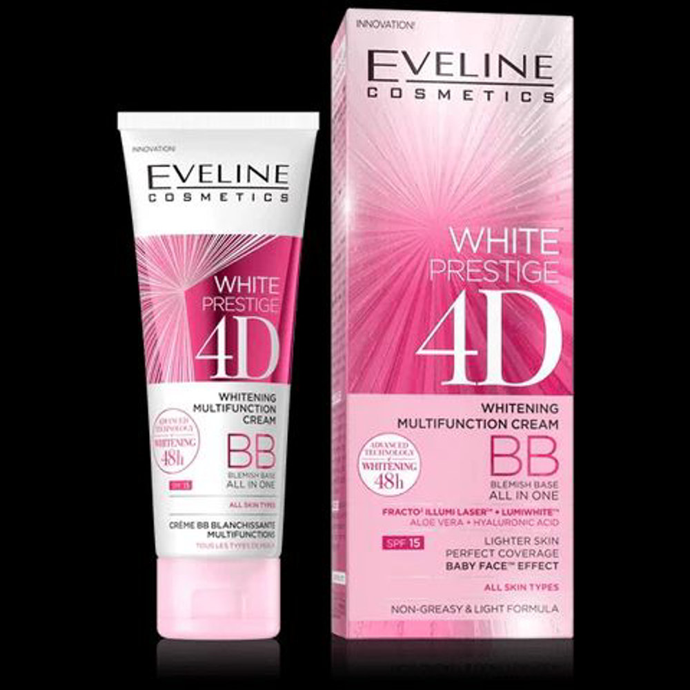Picture of Eveline White Prestige 4D Whitening Multifunction BB Cream 50ML