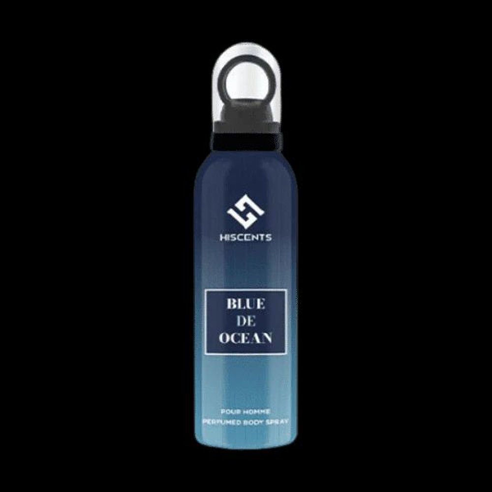 Picture of Hiscents Blue De Ocean Perfumed Body Spray 200ML