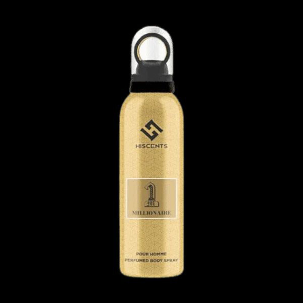 Picture of Hiscents Millionaire Perfumed Body Spray 200ML