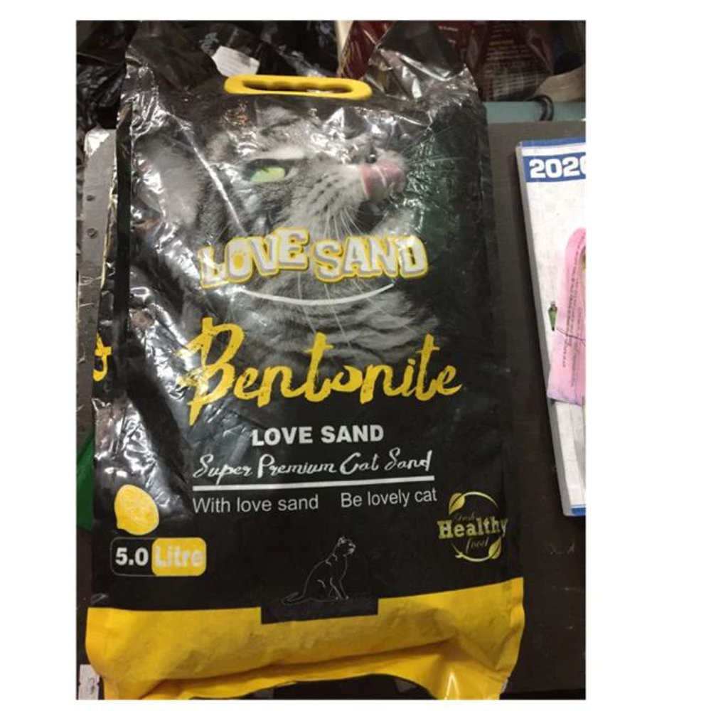 Picture of Love Sand Bentonite Lemon Cat Food 5Ltr