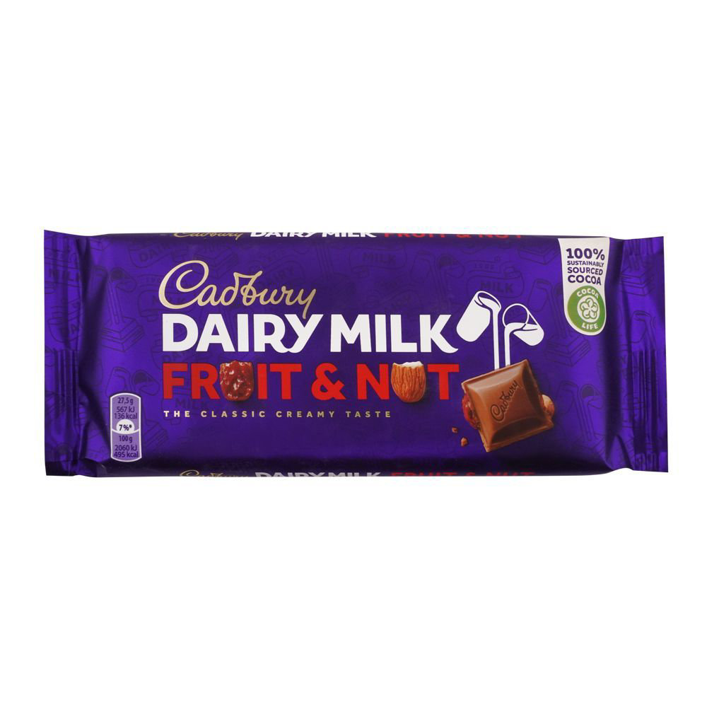 Picture of Cadbury Dairy Milk Fruit & Nut Chocolate 110GM