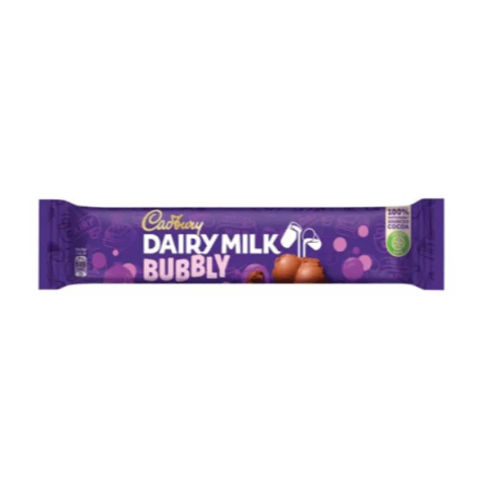 Picture of Cadbury Dairy Milk Bubbly Chocolate 24GM
