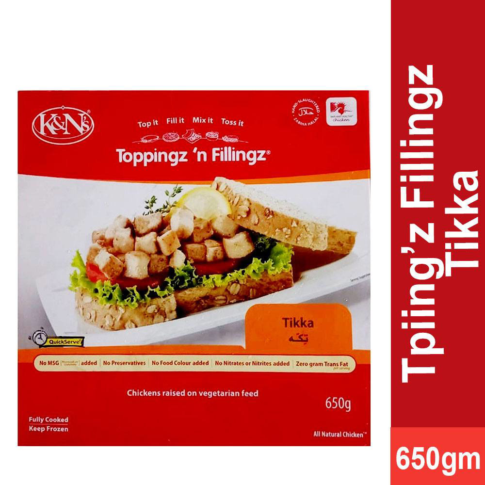 Picture of K&N Toppingz N Fillingz Tikka 650GM
